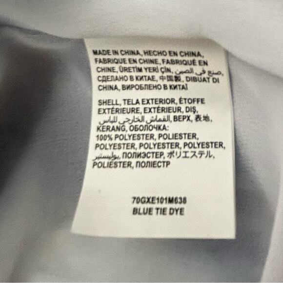 Bebe Dress Womens Size XXS Blue Tie Dye Tiered Smocked Mini Beach Boho Summer - Picture 6 of 8